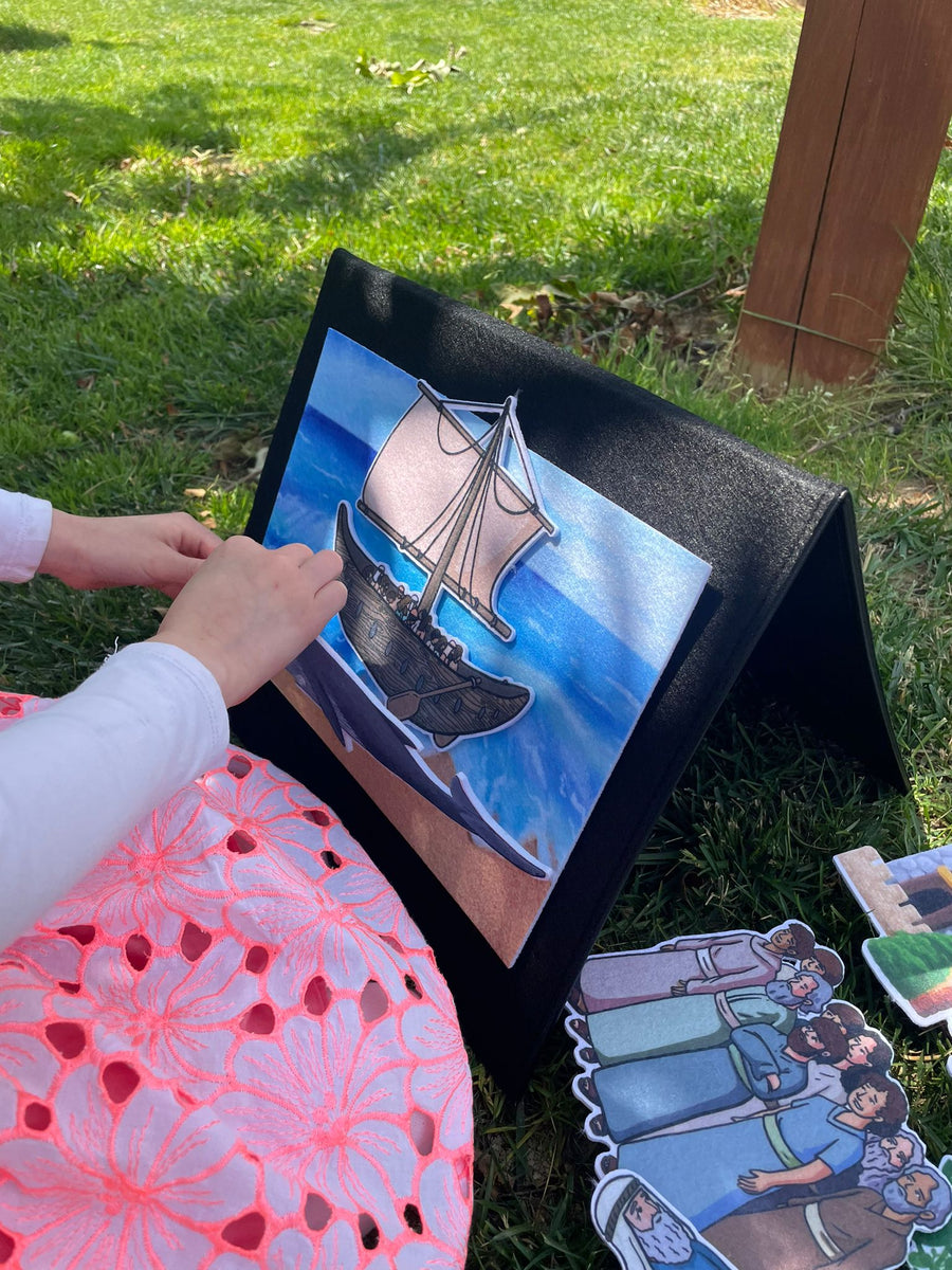 Yona/Jonah and the Whale Felt Set – My Felt Story