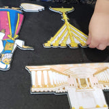 Load image into Gallery viewer, Chanukah Felt Set, Box [LIMITED EDTION]