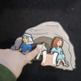 Load image into Gallery viewer, Chanukah Felt Set, Box [LIMITED EDTION]