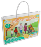 Load image into Gallery viewer, My Felt Story Multicultural Family Felt Set