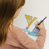 Load image into Gallery viewer, Interactive Chanukah Coloring Sheet