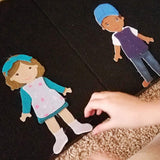 Load image into Gallery viewer, The Ultimate Dress Up Felt Gift Set, with Feltboard